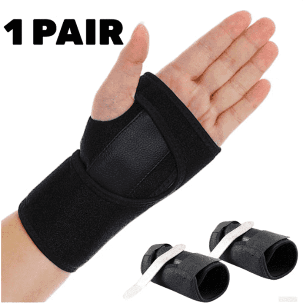 2 PiecesNight Wrist Sleep Support, Adjustable Wrist Brace, Sleep Support for Left and Right Wrist, One Size Fits Most