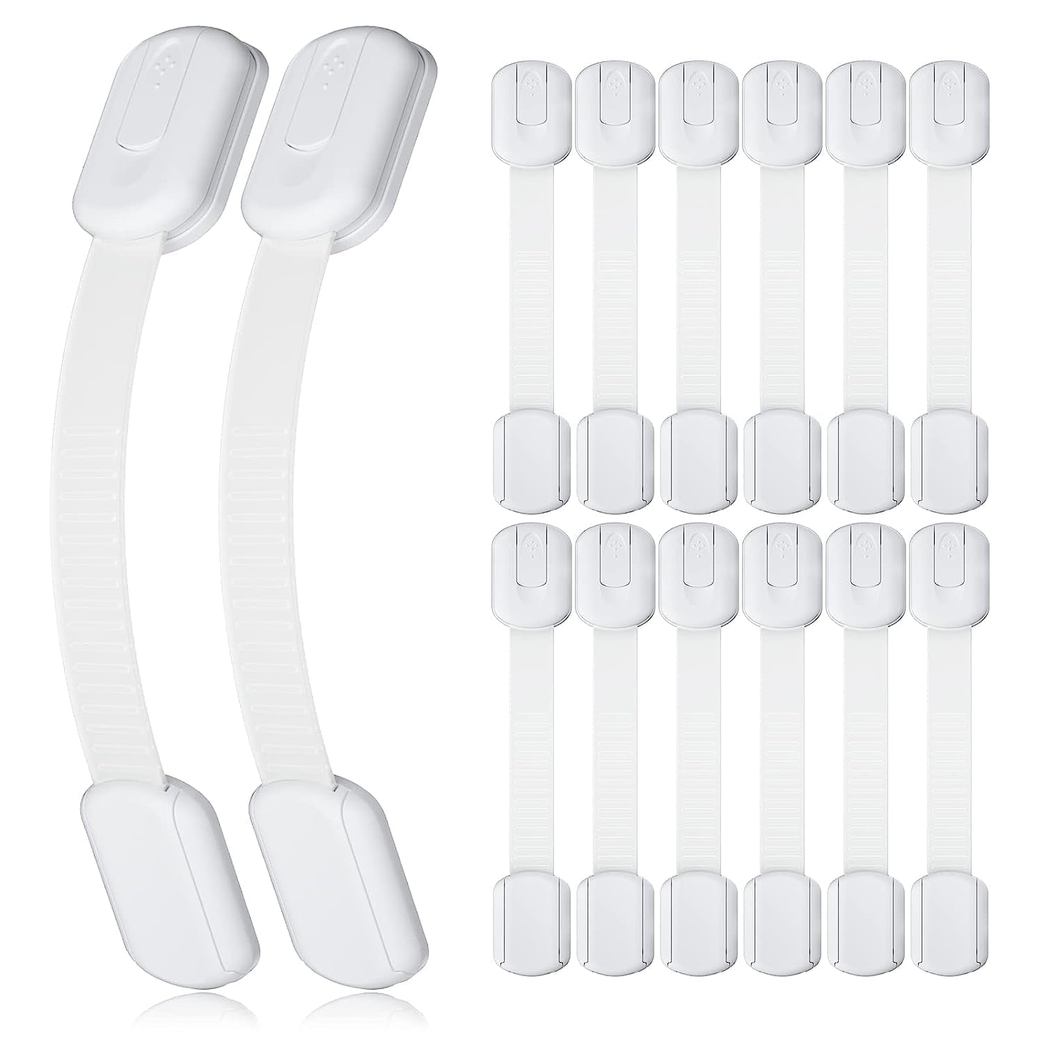 Baby Proofing Cabinet Strap Locks, Child Safety Strap Locks Child Safety Cabinet Proofing(10 Pcs)