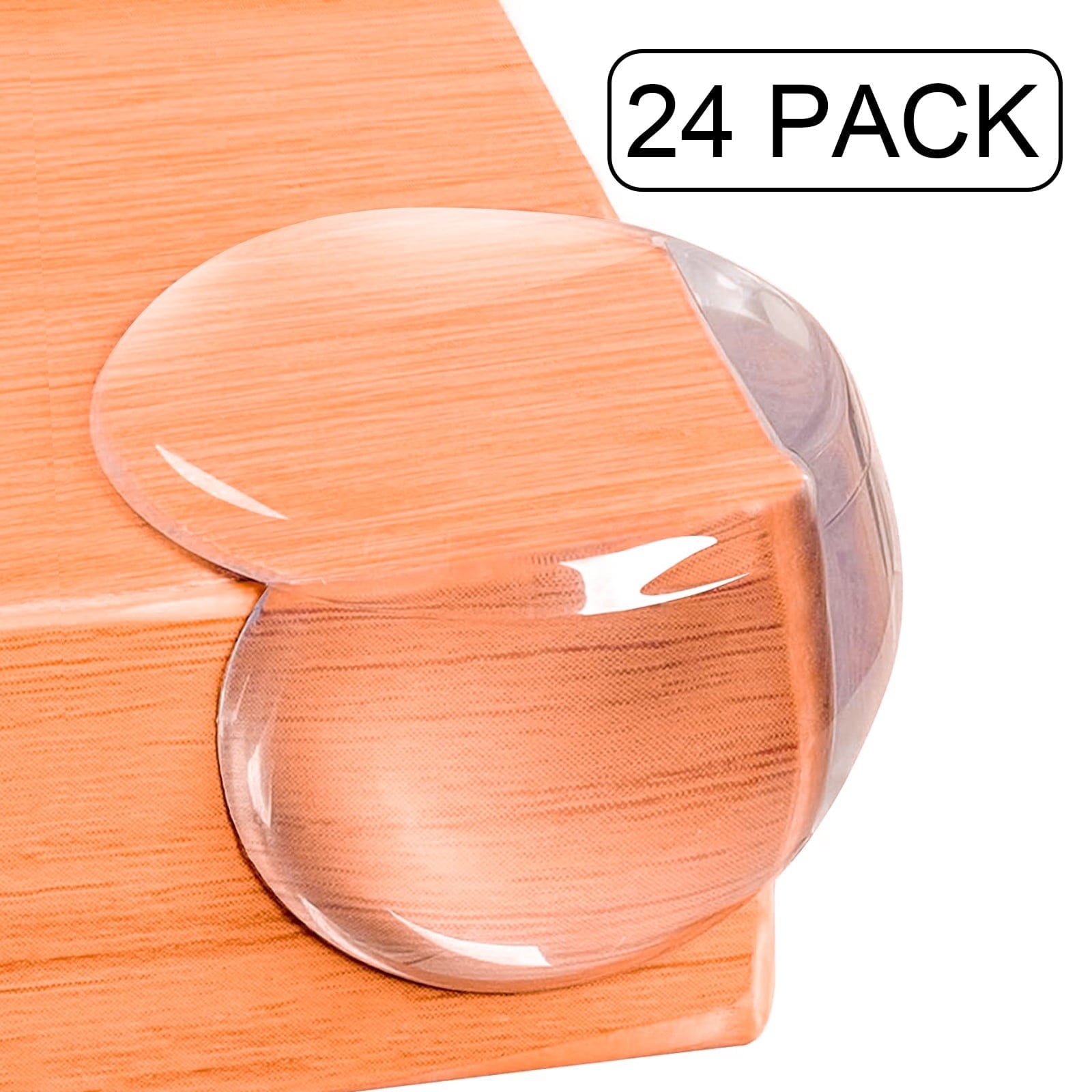 GYDEK Table Corner Protectors for Furniture Baby Safety Proofing Corner Guards 24 Pack Round