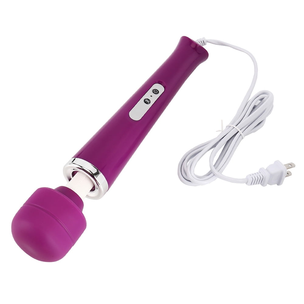 DISEN Wand Massager with 10 Speeds and Vibration Patterns Body Massager for Back Neck 360¡ã Bendable Purple
