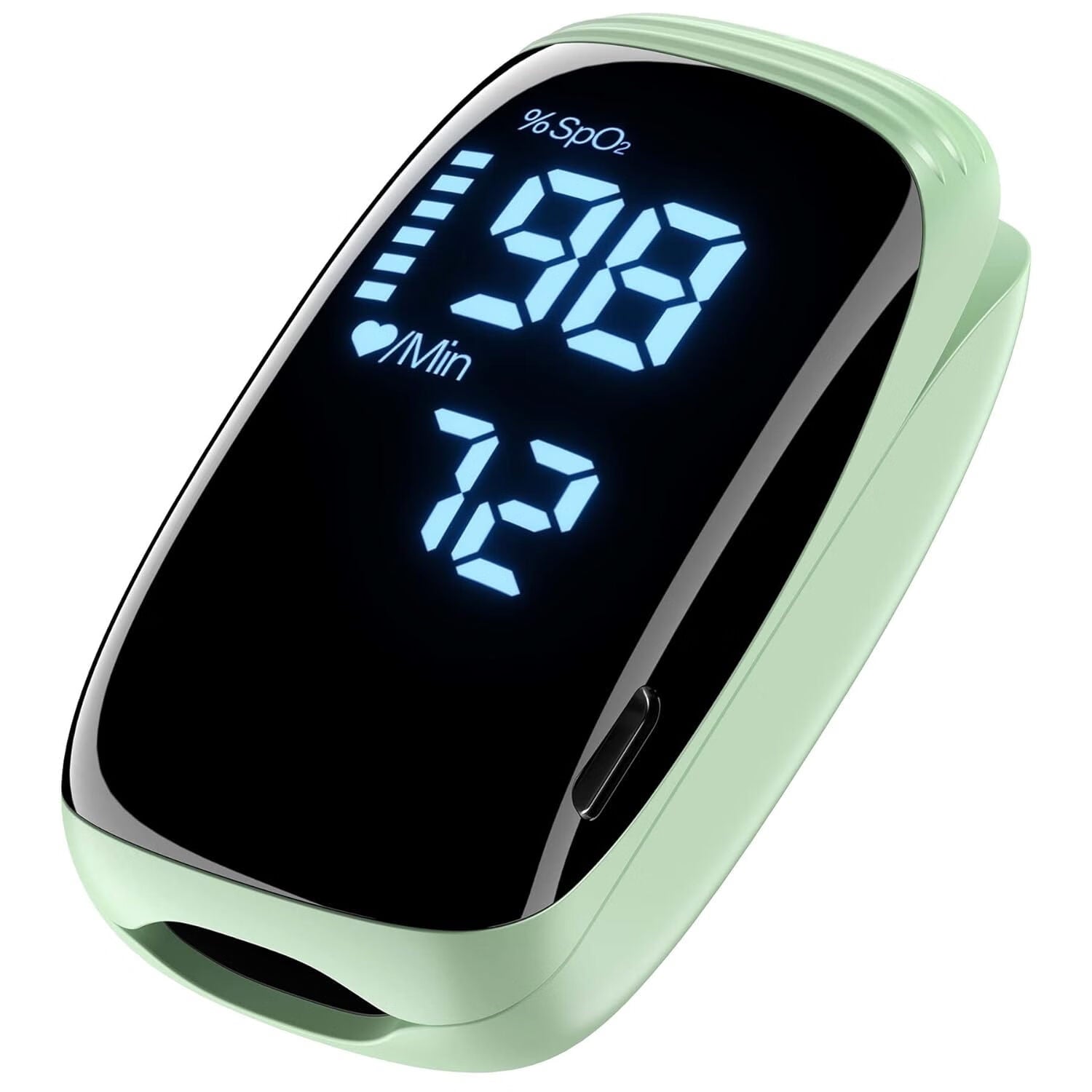 Finger Pulse Oximeter, Blood Oxygen Meter, Oxygen Meter Finger Pulse Oximeter, Accurate Fast Oximetry SpO2 Reading for Outdoor Sports Home Wide Use