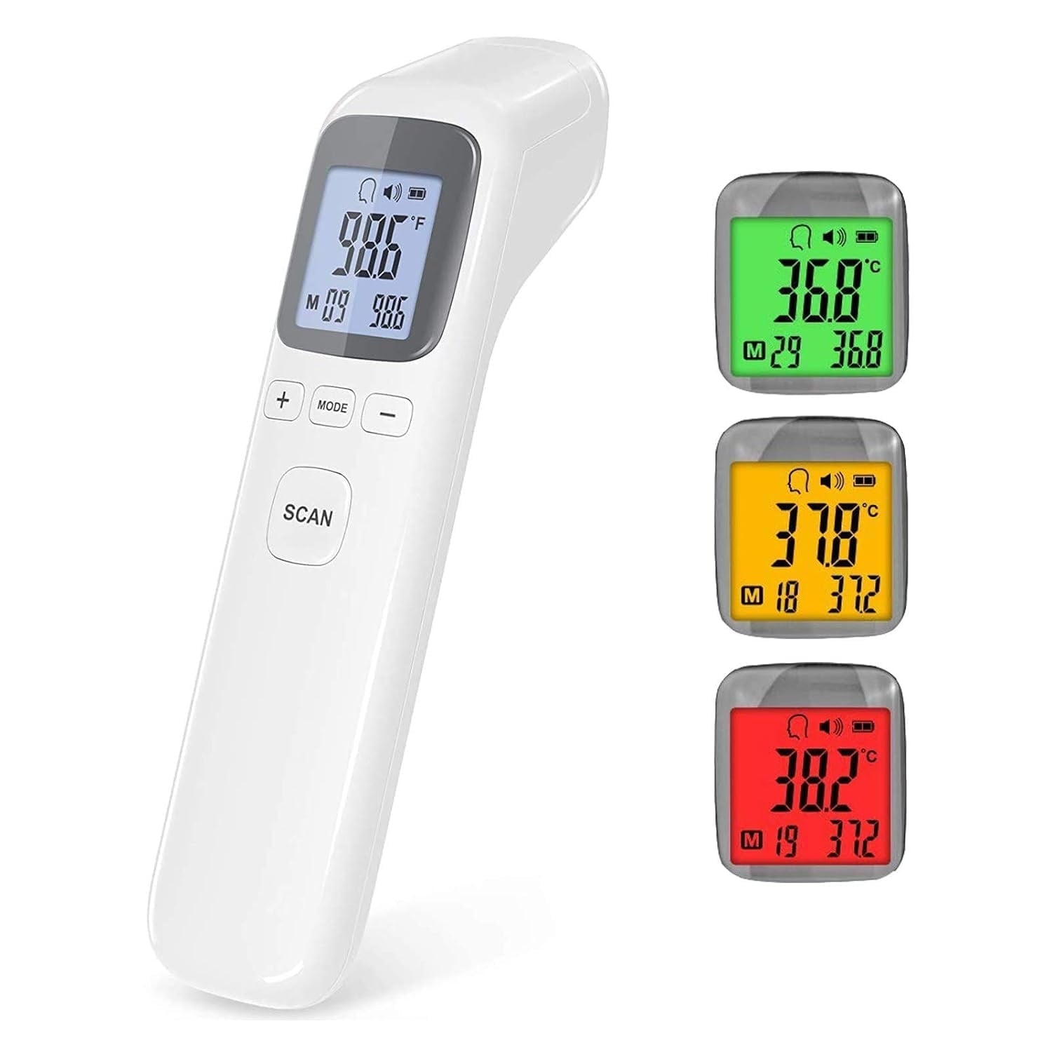 Non-Contact Forehead Thermometer,Instant Accurate Reading Digital Baby Thermometer for Fever,Forehead Thermometer for Babies, Kids & Elderly