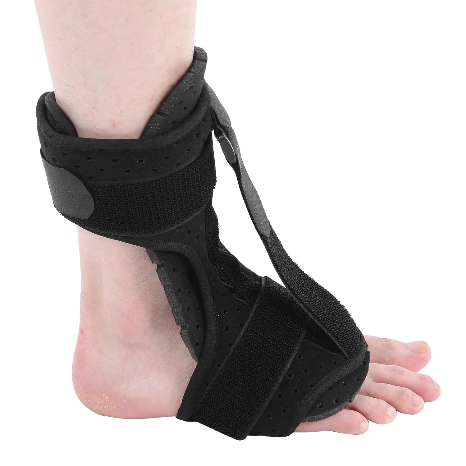 TIFOR Drop Foot Brace, Adjustable Foot Drop Orthotic Brace Plantar Fasciitis Recovery Foot Splint Support, Prevent Orthopedic Equipment for Achilles Tendon