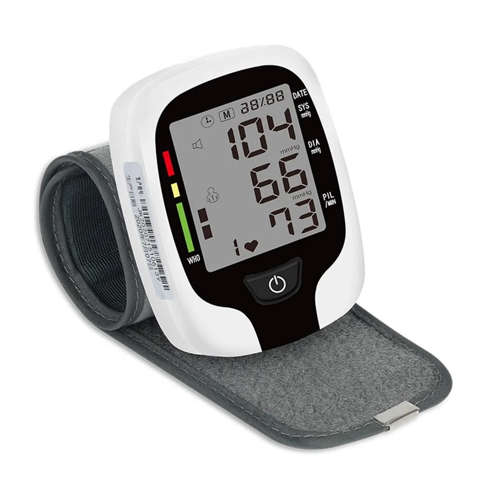 Wrist Cuff Blood Pressure Monitor,Blood Pressure Monitors for Home Use, Blood Pressure Machine with Voice Broadcast