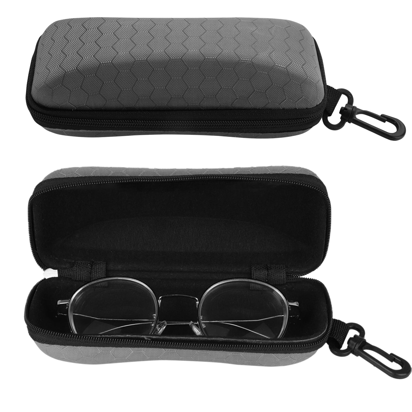 Hard Shell Eyeglass Case - Glasses Protective Case, Unisex Sunglass Holder, 5 Colors