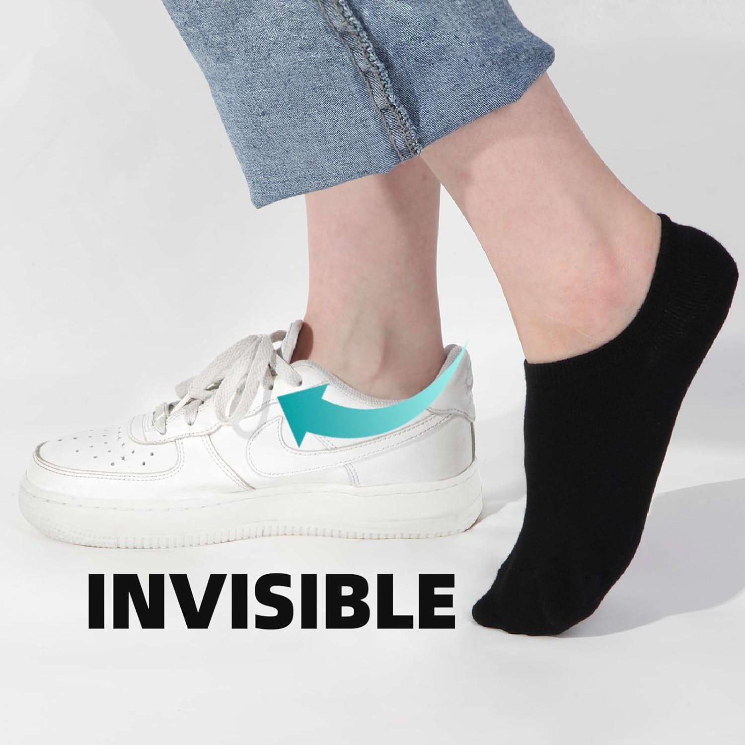 12 PCS No Show Socks For Women, No Show Socks Men Women Cotton Socks Low Cut Socks No Show Socks Bulk Liner Socks