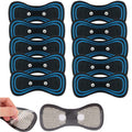 10Pcs Portable Cervical Massage Pad,Whole Body Massager Pad,Neck Massager Pad,Back Massager Pad