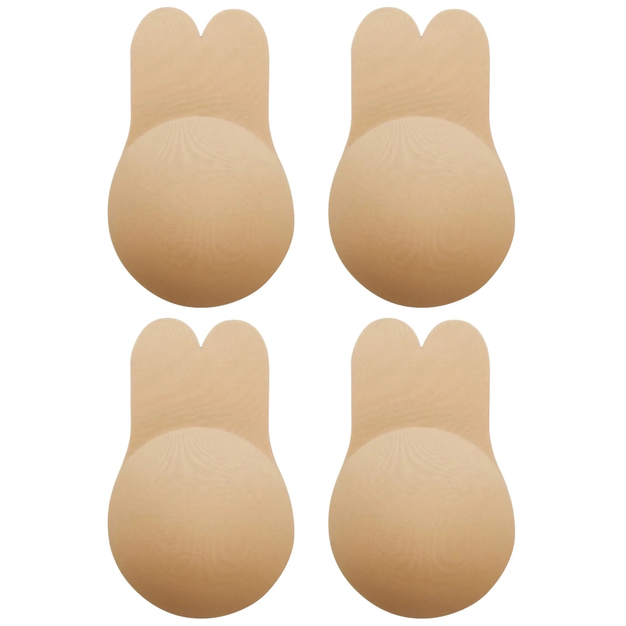 2 Pack Nipple Covers Self Adhesive Strapless Backless Bra Lifting Push Up Reusable Sticky Bras For Swimming Wedding Party Evening Dress