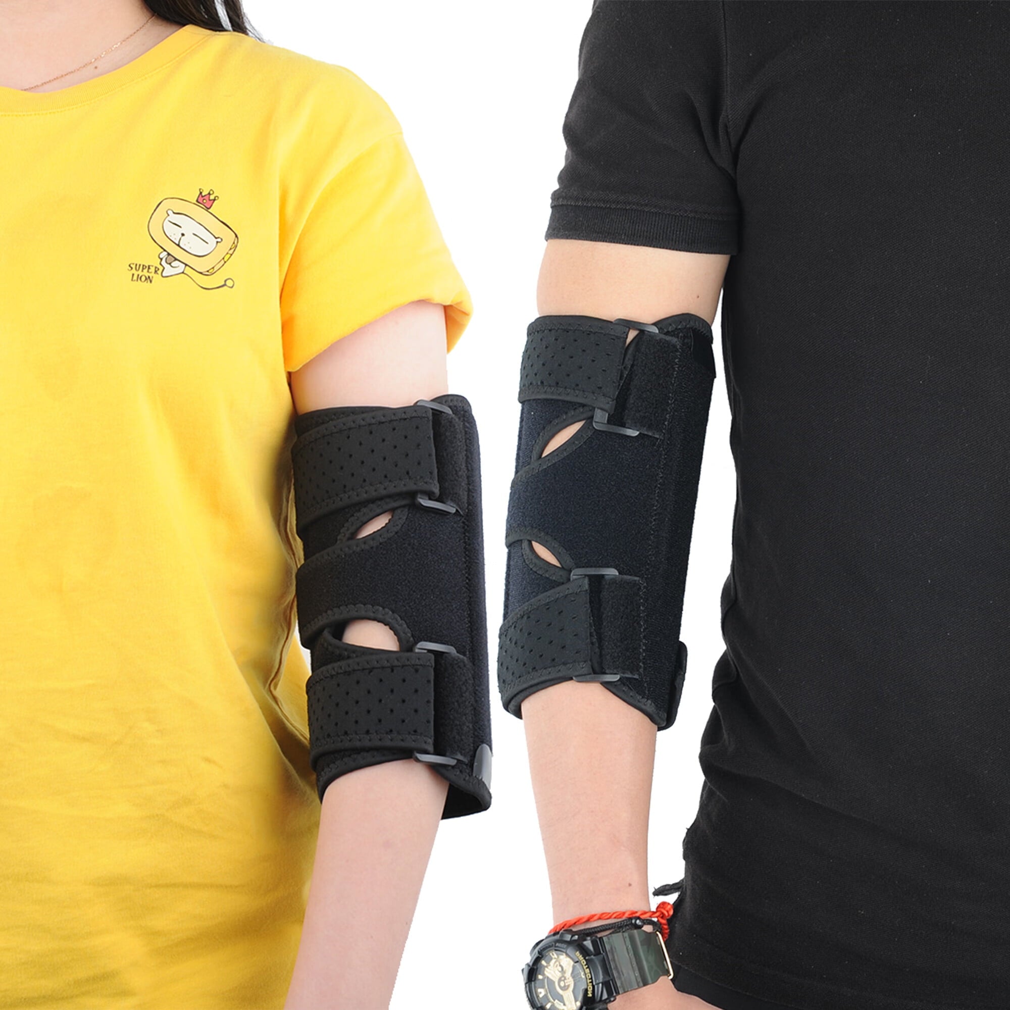 2 Pack Elbow Support for Tendonitis and Tennis Elbow, Breathable Elbow Brace£¬Wrap forGolfers and Tennis£¬Workouts,Arthritis, Sports Injury Rehabilitation & Protection Against Reinjury,Pain Relief