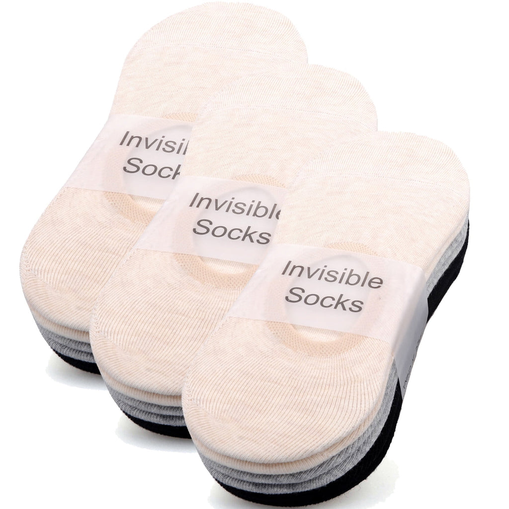18 Pairs Women No Show Socks Low Cut Anti-slid Athletic Casual Invisible Liner Socks,Socks for women size 5-8