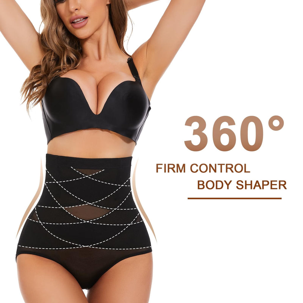 Shapewear for Women Tummy Control,Body Shaper Slimming Spanks,Hi-Waist Compression Butt Lifter Panties Girdle