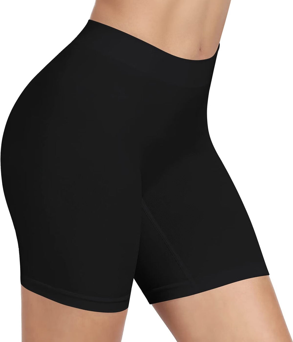 Women's Slip Shorts, Comfortable Boyshorts Panties, Anti-chafing Spandex Shorts for Under Dress