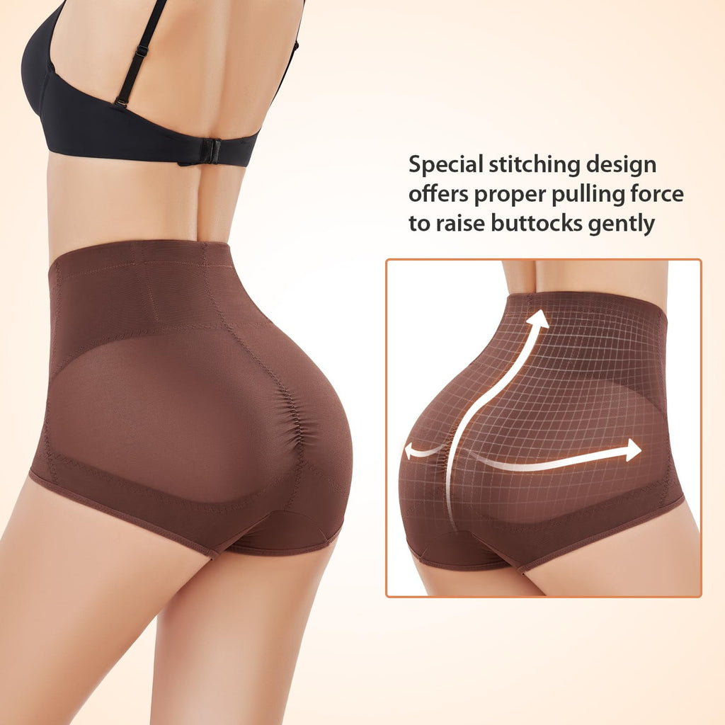 Double Tummy Control Shapewear Panties for Women High Waisted Waist Trainer Body Shaper Slimming Shapewear Underwear Girdle Panty