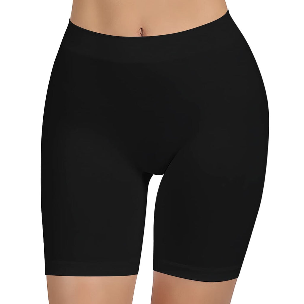 Womens Seamless Slip Shorts for Under Dresses Anti Chafing Underwear Smooth Under Skirt Shorts