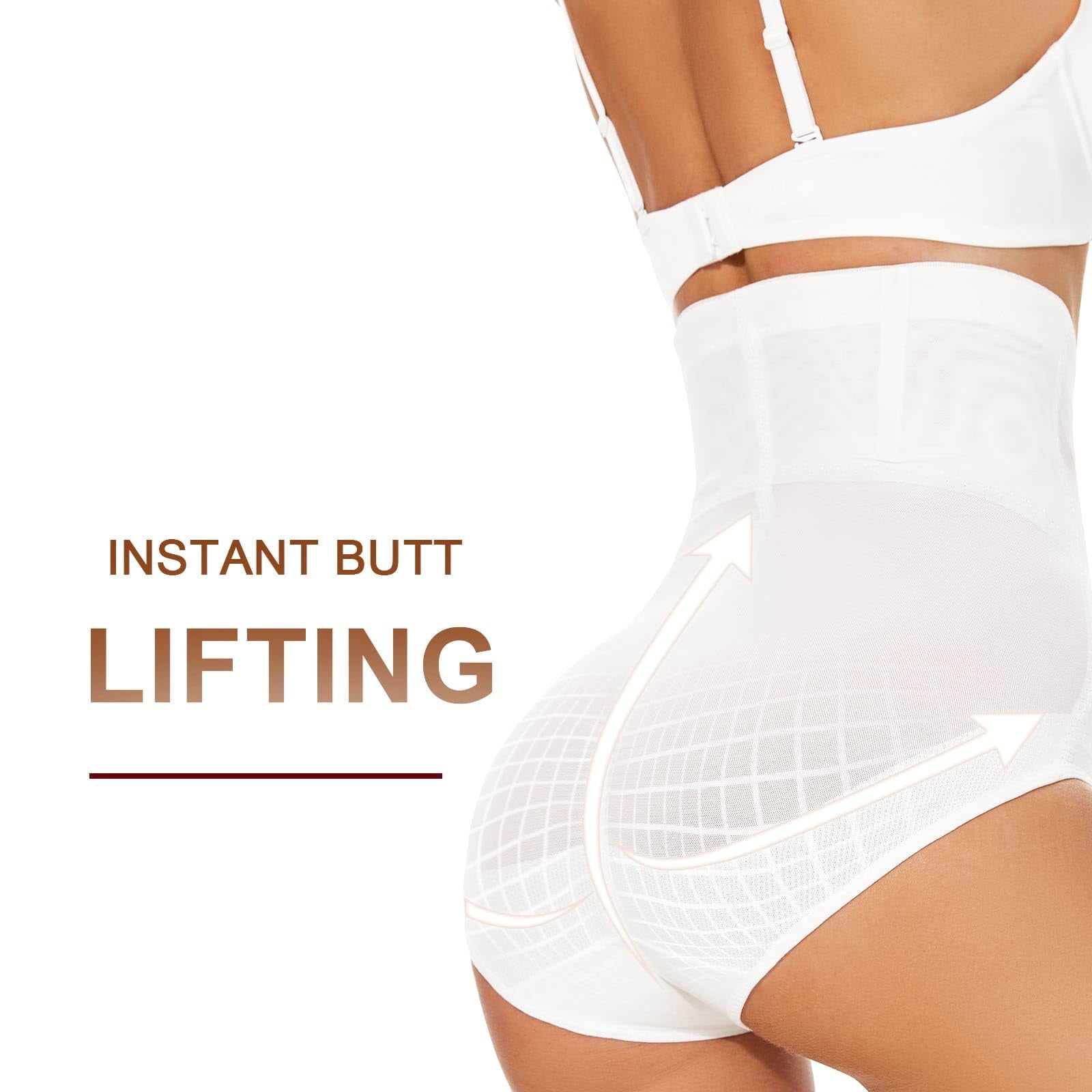 Shapewear for Women Tummy Control,Body Shaper Slimming Spanks,Hi-Waist Compression Butt Lifter Panties Girdle