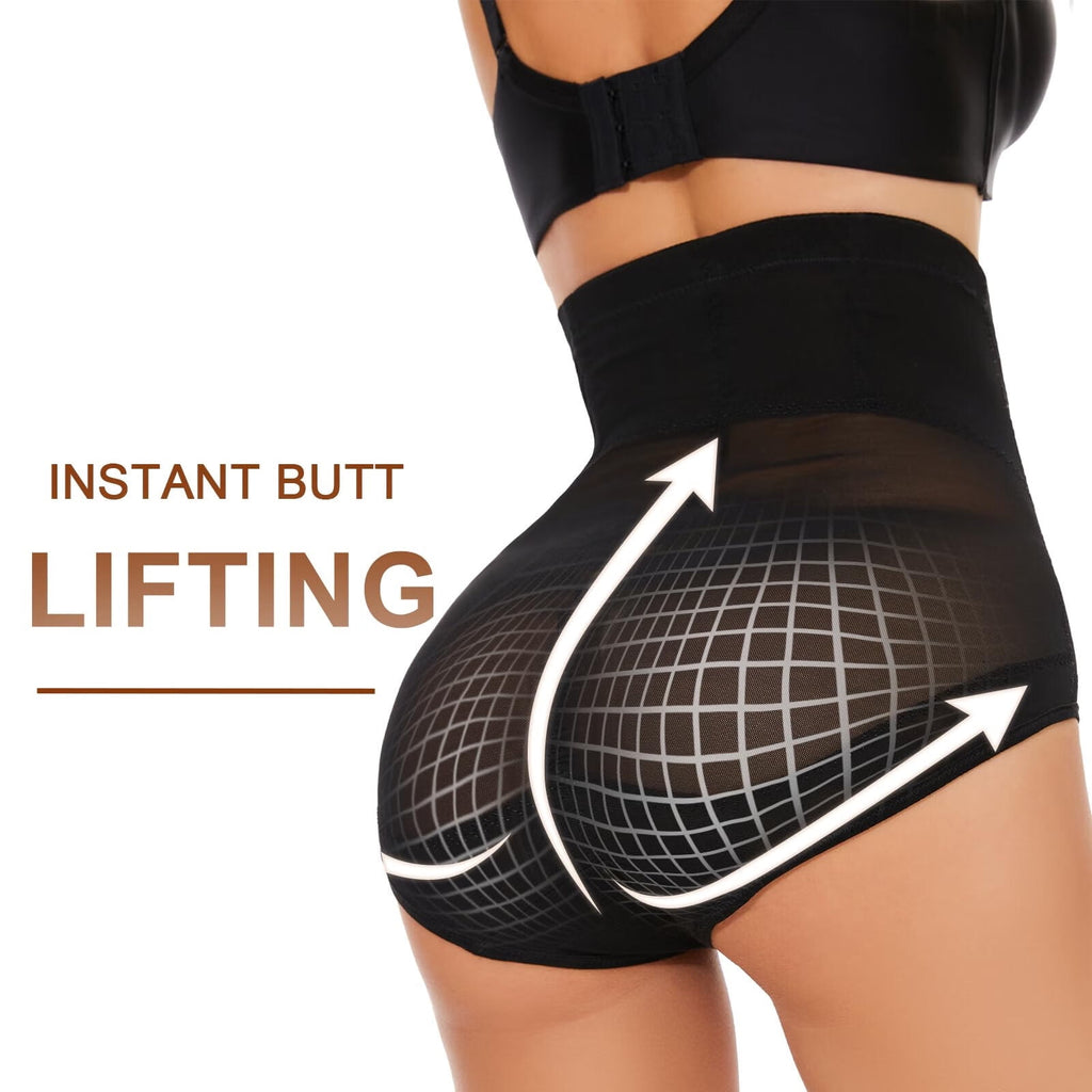 2 Packs Shapewear for Women Tummy Control High Waisted Body Shaper Extra Firm Girdle Waist Trainer Stomach Shapewear