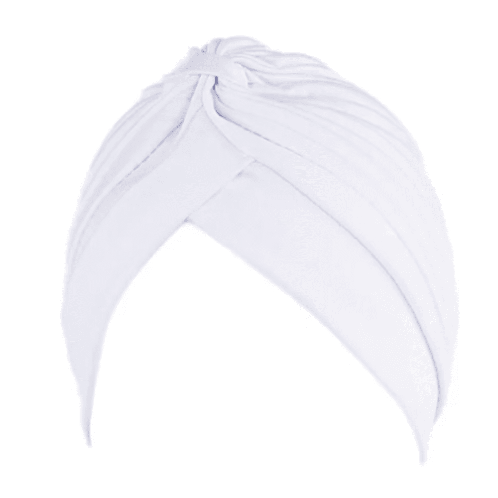 6PCS Turban Hat, Peaoy Solid Color Twisted Pleated Stretchable Chemo Head Cover Headwear Handband Beanie Arabic Head Scarf Bandana Muslim Hijab for Women