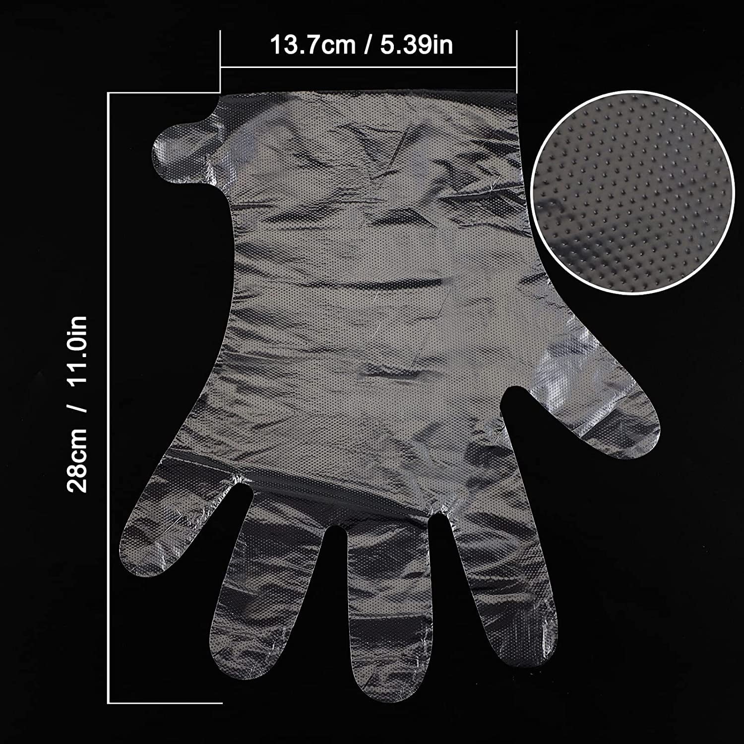 100pcs Paraffin Wax Bath Liners for Hand, TIFOR Plastic Thermal Therabath TIFOR, Hot Wax Therapy Mitten Bags Covers for Heated Mitts Treatment