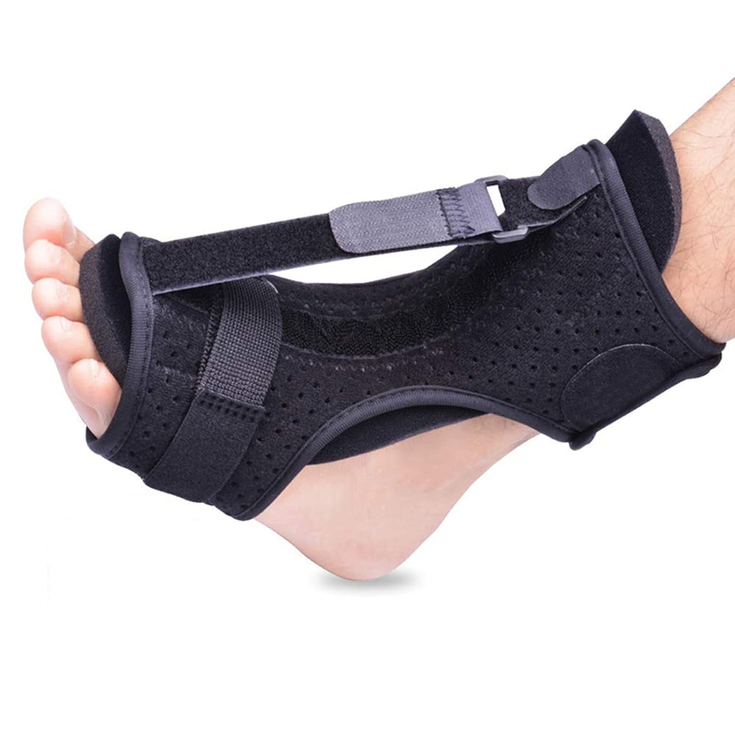 TIFOR Plantar Fasciitis Night Splint with Steel Sheet, Adjustable Breathable Brace for Plantar Fasciitis Relief Achilles Tendonitis