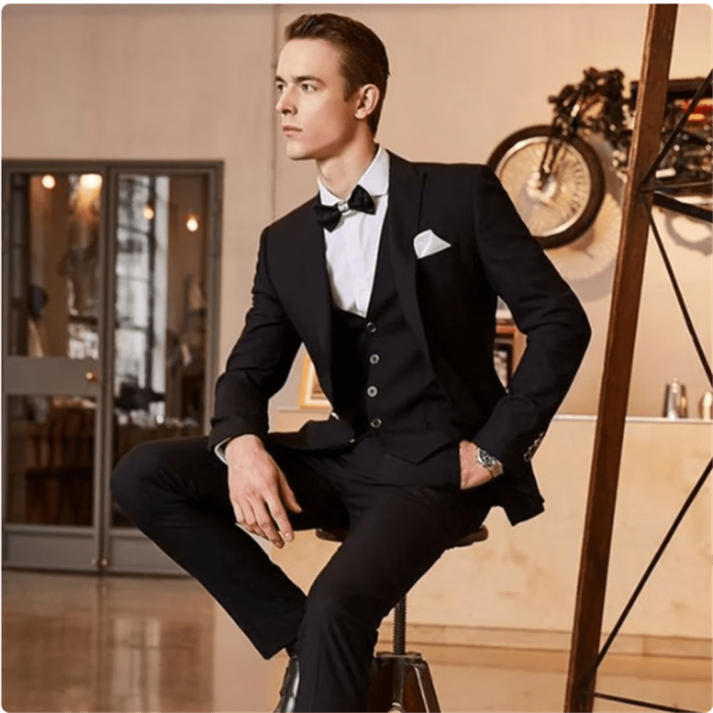 ZOUYUE 13PCS Men's Handkerchiefs 100% Soft Cotton White Hankie Hankerchieves