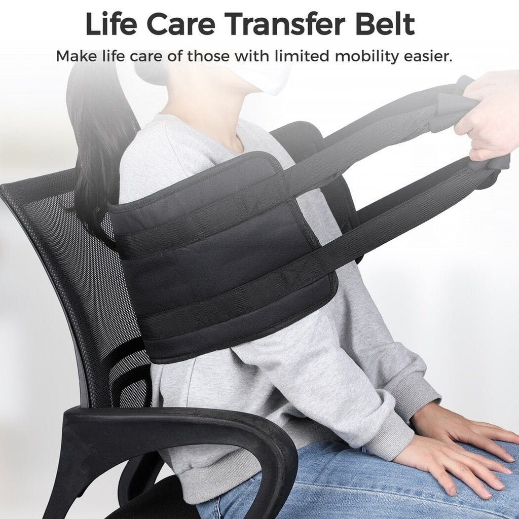 Transfer Belts for Lifting Seniors Elderly,Transfer Nursing Sling with Padded Handles,Transfer Care Strap Mobility Standing and Lifting Aid for Disabled Patient from Bed Car Wheelchair