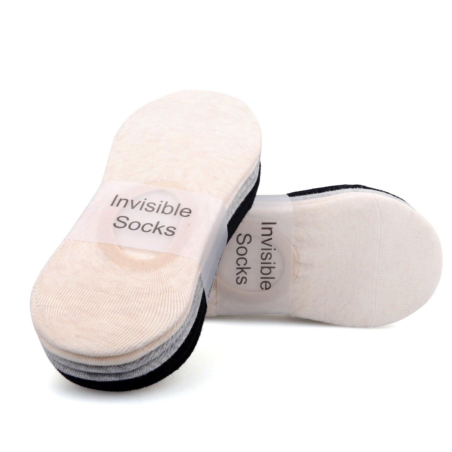 12 Pairs No Show Socks For Women, Women's Cotton Invisible Socks Non Slip Socks£¬womens socks(US Womens Shoe 5-8)