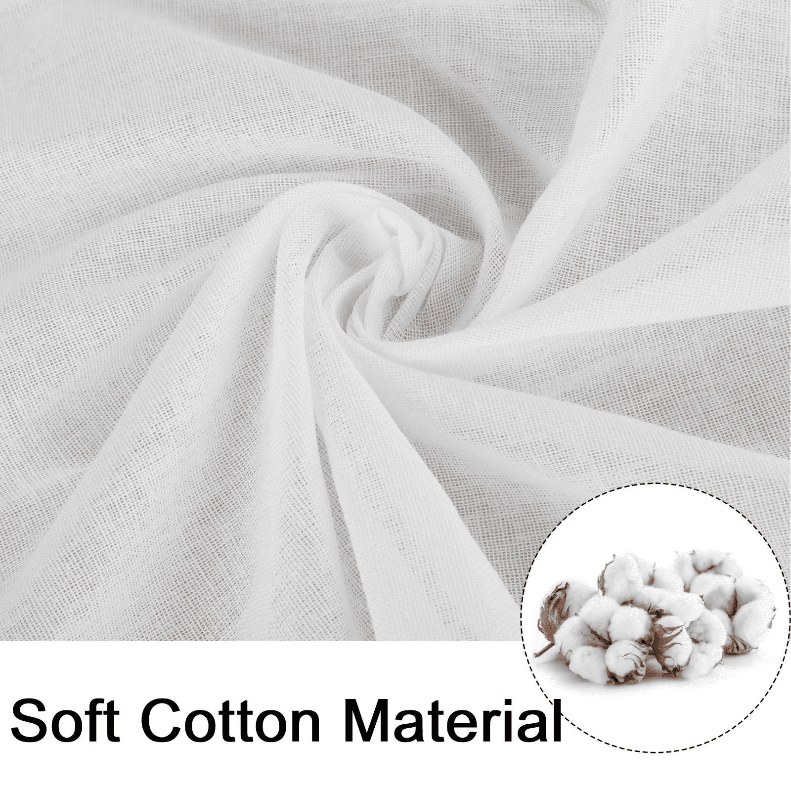 ZOUYUE 13 Pcs Cotton Handkerchief, White Handkerchiefs for Men, Men's Handkerchiefs, White Pocket Squares for Men, Hankies, Hanky, Large Mens Handkerchiefs, Suit Handkerchief (100% Soft Cotton Bulk)