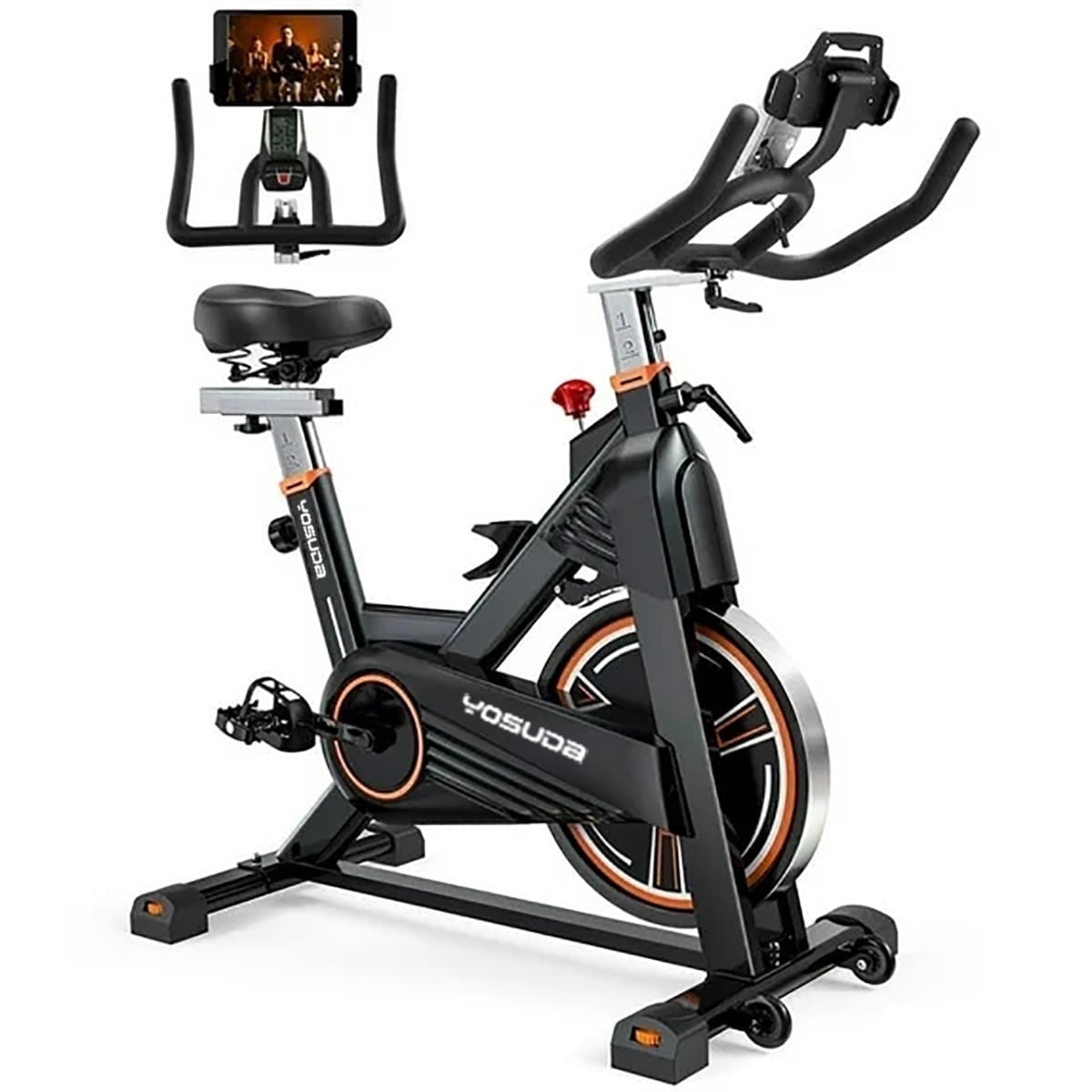 YOSUDA Pro Magnetic Indoor Cycling Bike Stationary Exercise Bike with 350 lbs Weight Capacity