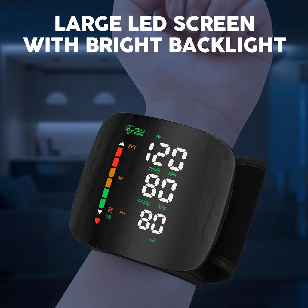 Wrist Cuff Blood Pressure Monitor,Blood Pressure Monitors for Home Use, Blood Pressure Machine