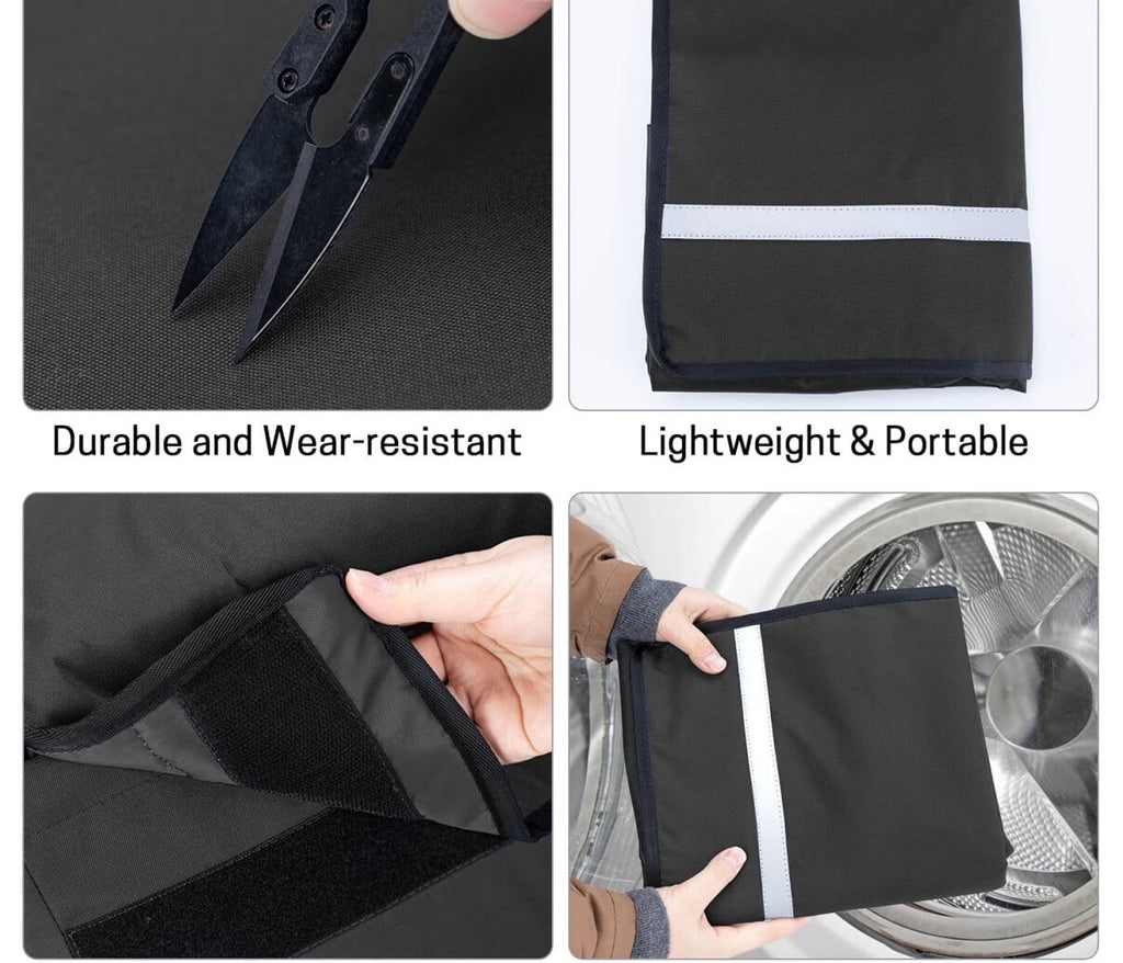 Wheelchair Bag,Wheelchair Backpack Bag,Wheel Chair Storage Tote Accessory-Large Capacity with Reflective Stripe for Walker Rollator Wheelchair Transport Chair