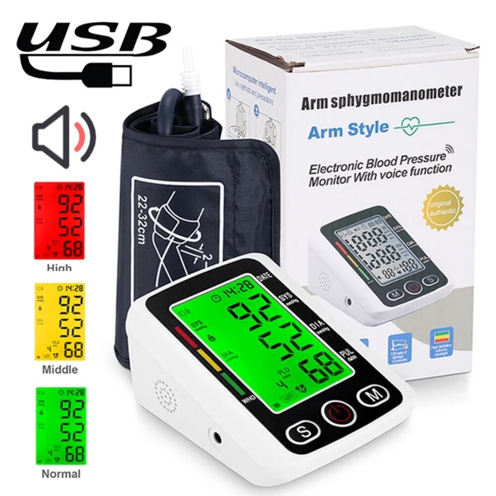 Blood Pressure Machine, Automatic Accurate Measurement,Wrist Blood Pressure Monitor for Home Use