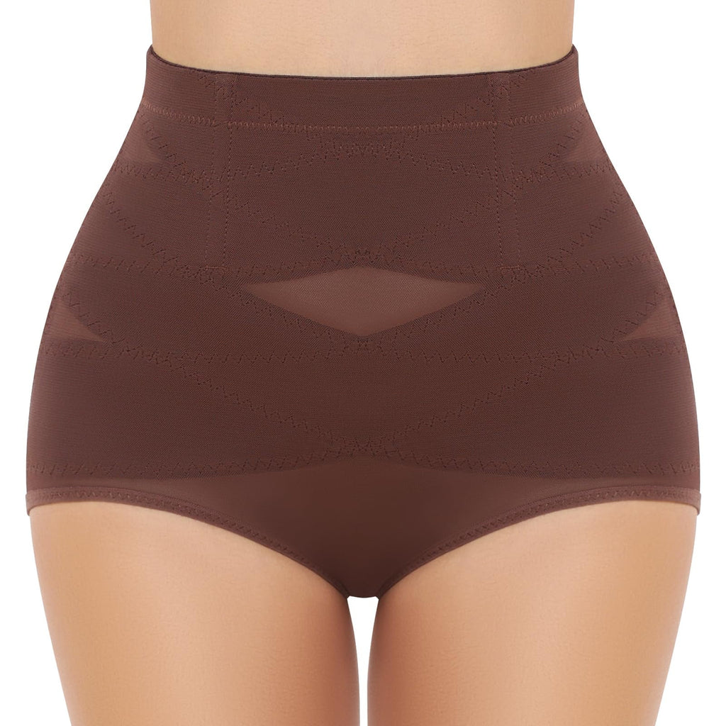 Double Tummy Control Shapewear Panties for Women High Waisted Waist Trainer Body Shaper Slimming Shapewear Underwear Girdle Panty