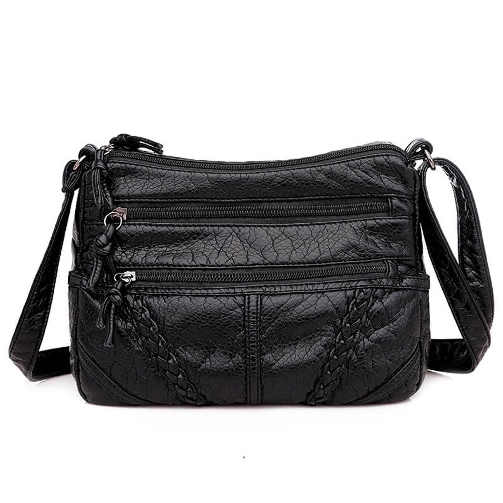 KUTGY Women's Soft PU Leather Shoulder Bags Classic Casual Crossbody Bag for Female