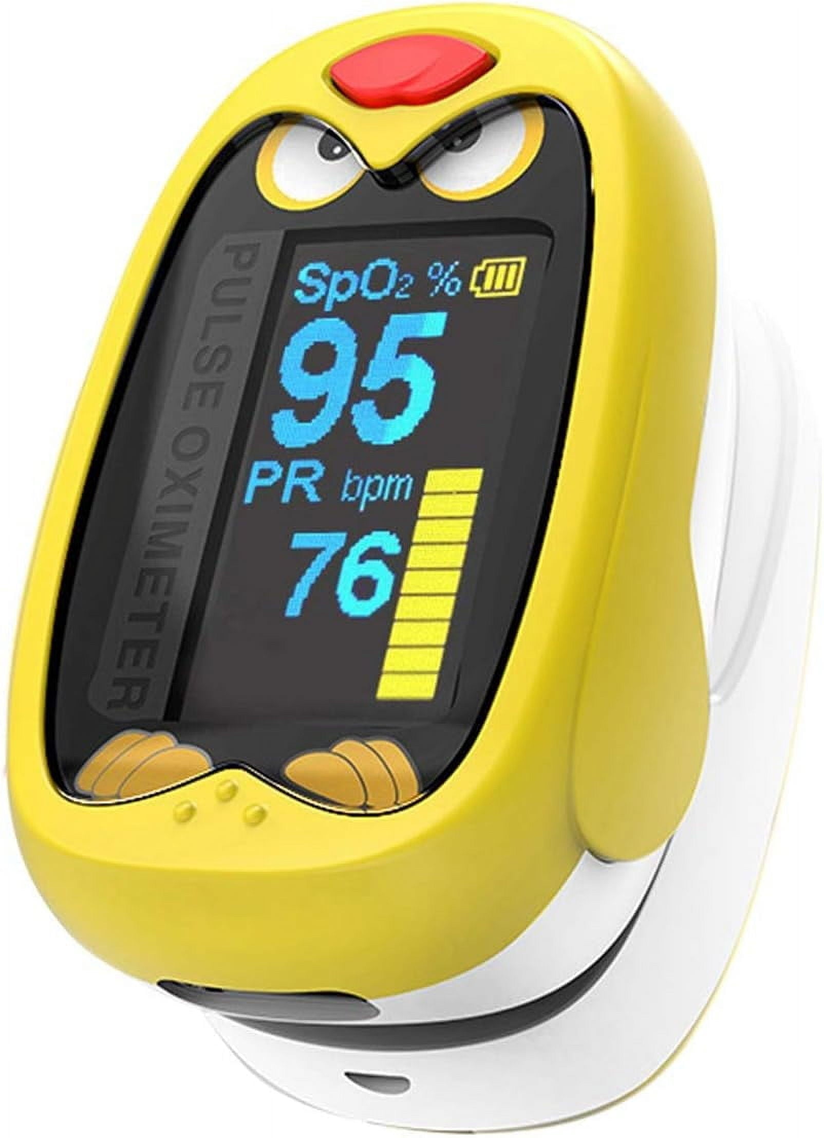 Pulse Oximeter for Kids,Portable Oxygen Monitor Fingertip,Finger Oxygen Monitor,Children's Sats Monitor Checking Oxygen Saturation