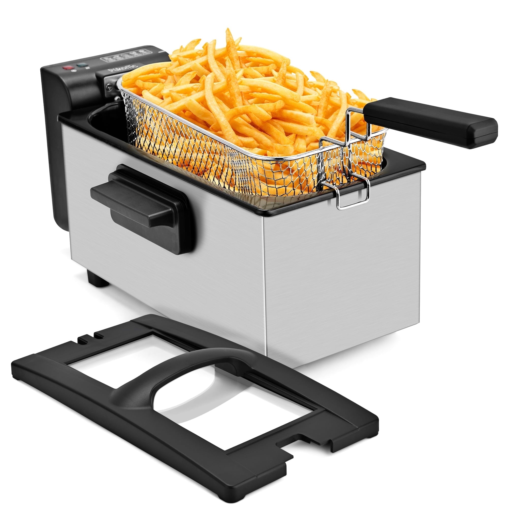 Susteas 3.17QT Electric Deep Fryers, Stainless Steel