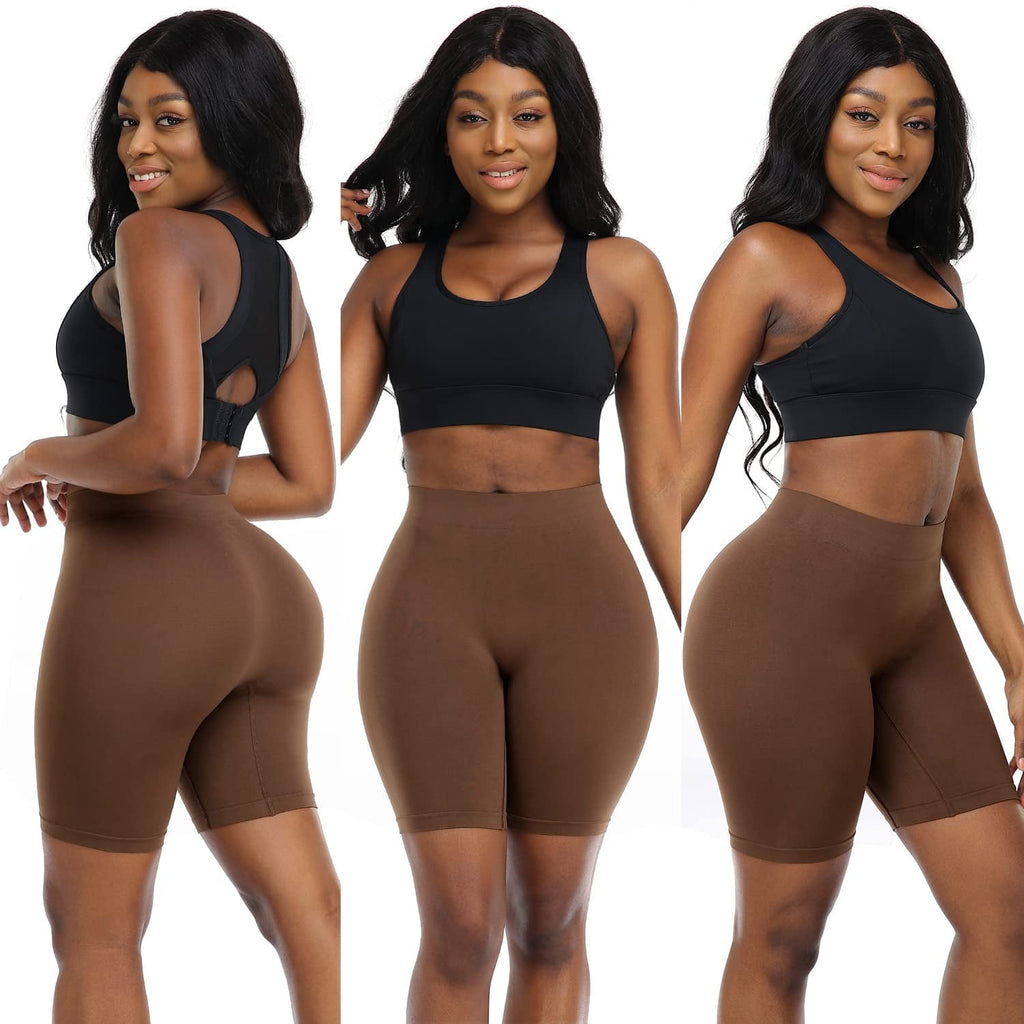 Women's Comfortable Seamless Smooth Slip Shorts for Under Dresses