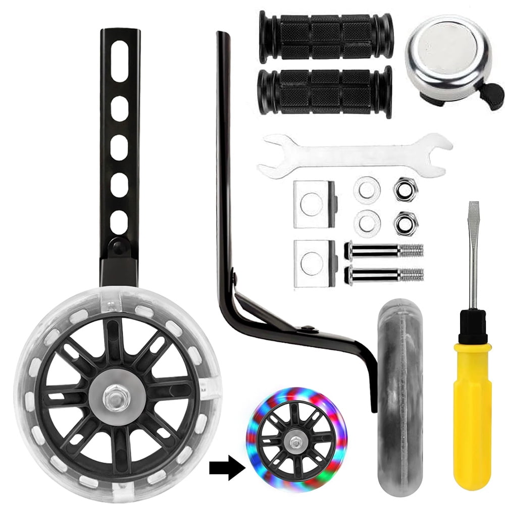ZOUYUE Training Wheels for Bicycle, Replacement Bike Stabilizers for 12 14 16 18 20 Inch Bicycle