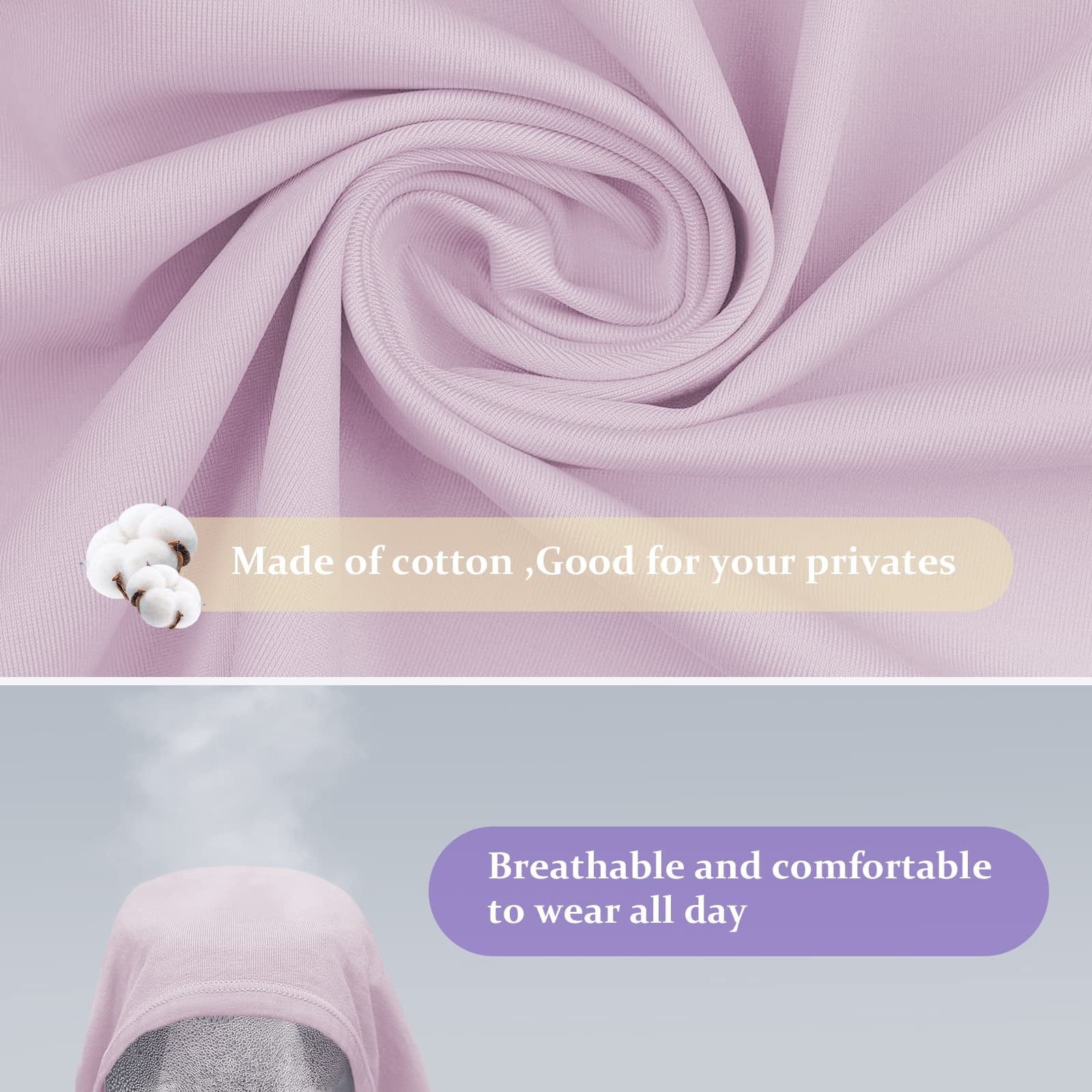 5 Pack No Show Seamless Underwear,Low-Rise panties for women,Amazing Stretch & Tagless free