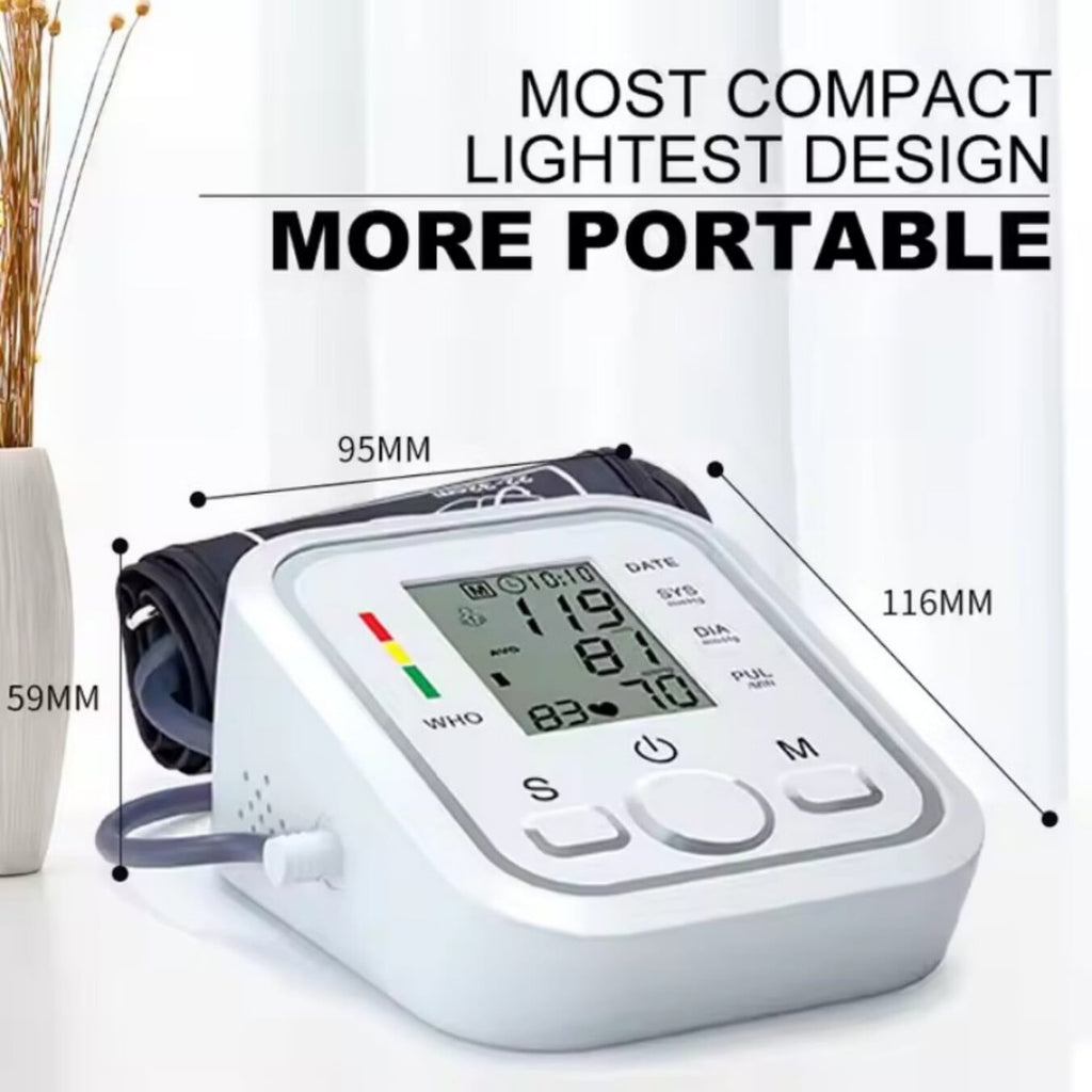 Blood Pressure Monitor, Upper Arm Blood Pressure Monitor, Bp Machine Blood Pressure Machine Arm Large Cuff