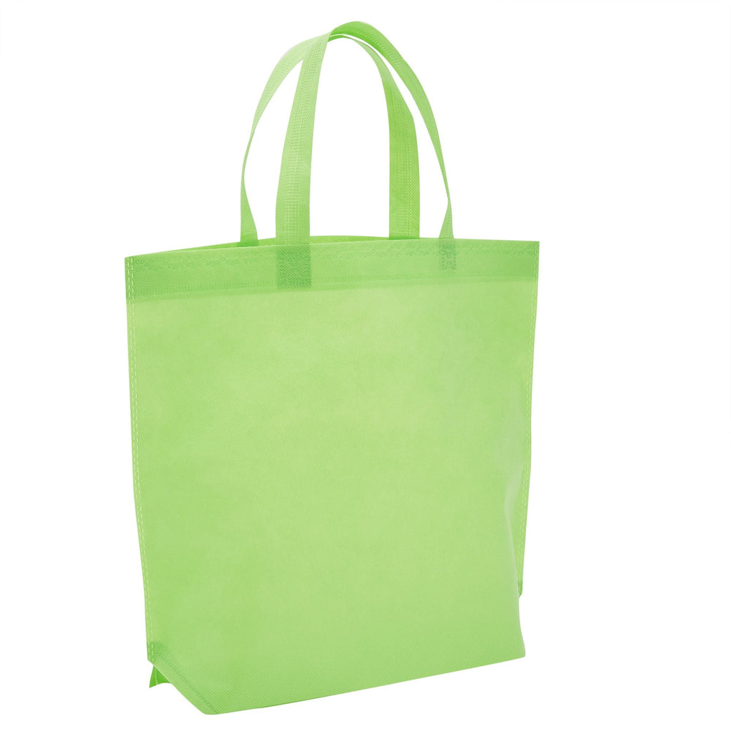 10 Pack Reusable Tote Bags with Handles for Shopping, Bulk Cloth Bags for Groceries (15x12.5 in, 5 Assorted Colors)