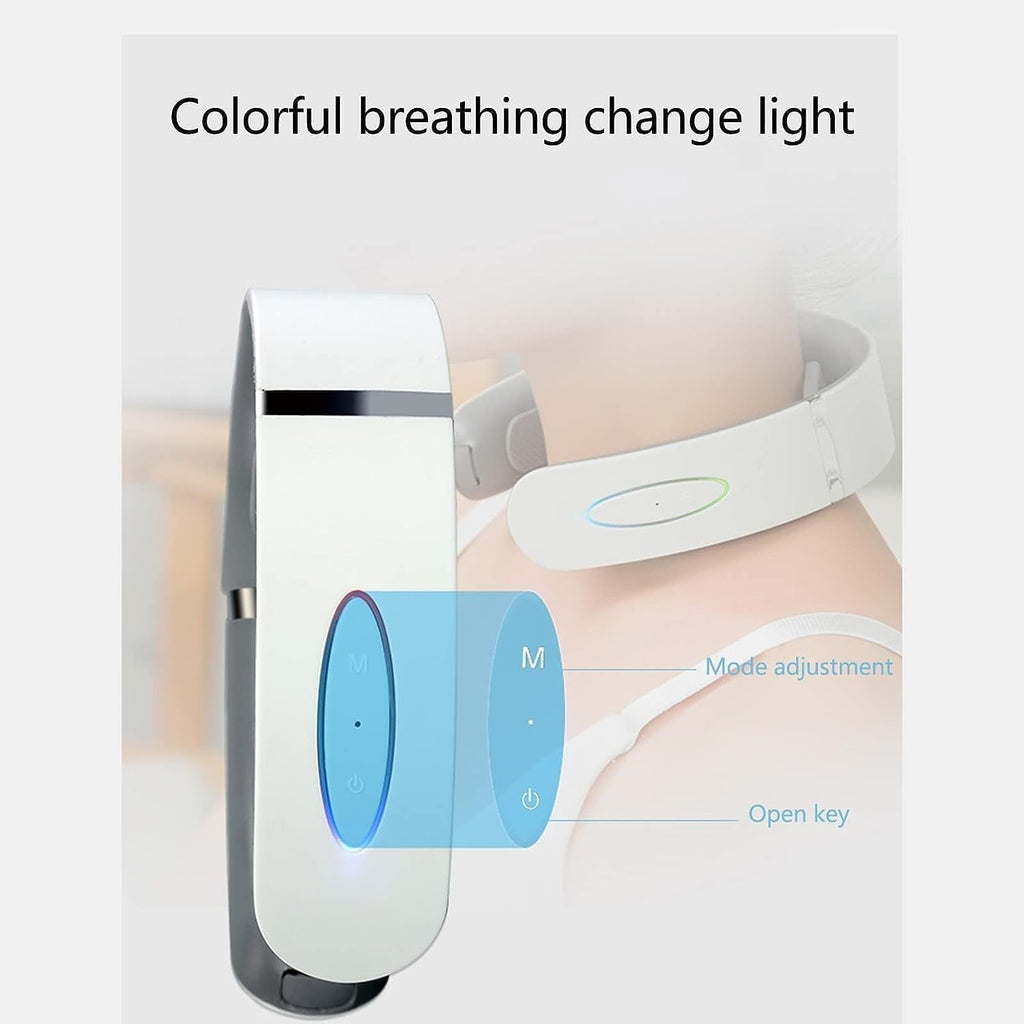 Neck Massager,Intelligent Neck Massager with Heat Muscle Relaxation Back and Neck Massager with Heat Neck Massager for Pain Relief Fatigue Relief