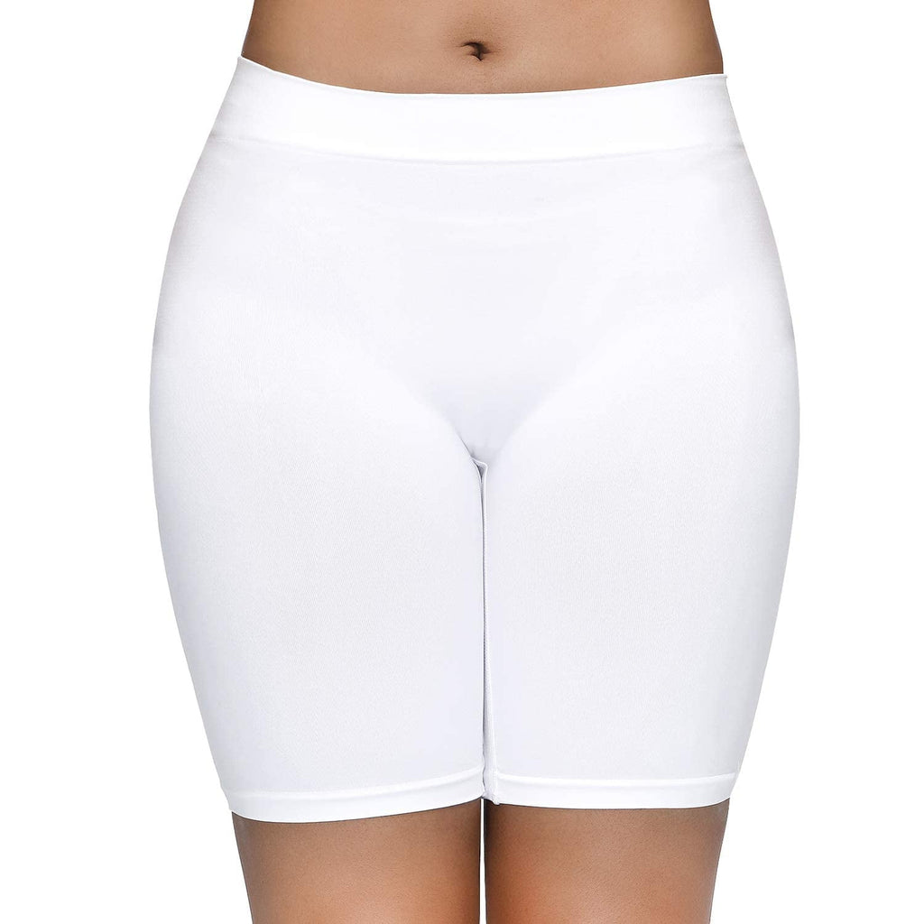 Slip Shorts for Women,Anti-chafin Spandex Bike Shorts for under Dresses,Comfortable Smooth Seamless Underwear for Yoga/Workout/Running