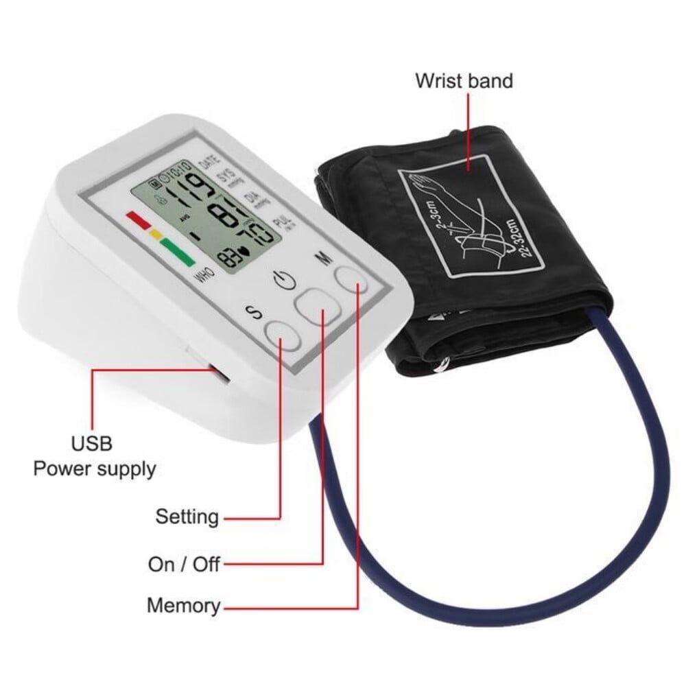 Blood Pressure Monitors for Home,Tensiometro Digital Automatic High Blood Pressure Monitor