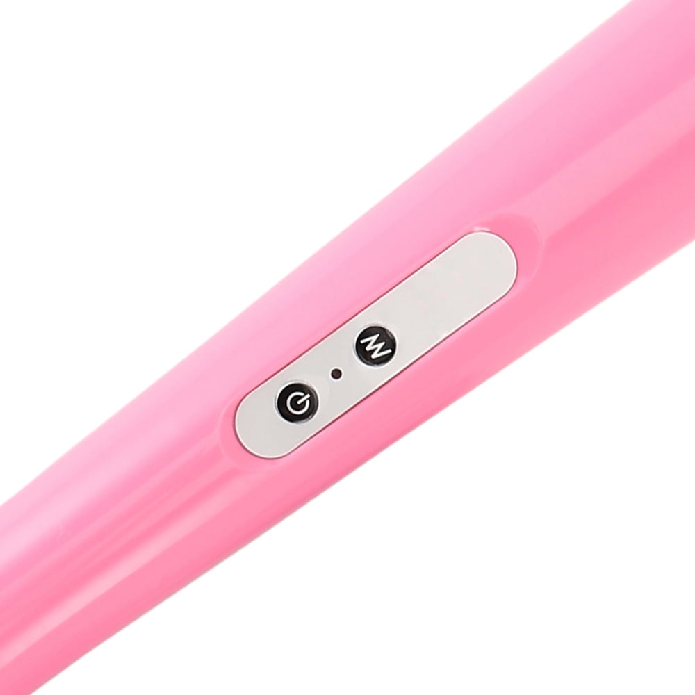 Wand Massager with 10 Powerful Speeds and Vibration Patterns Personal Body Massager for Back Neck 360¡ã Bendable Pink