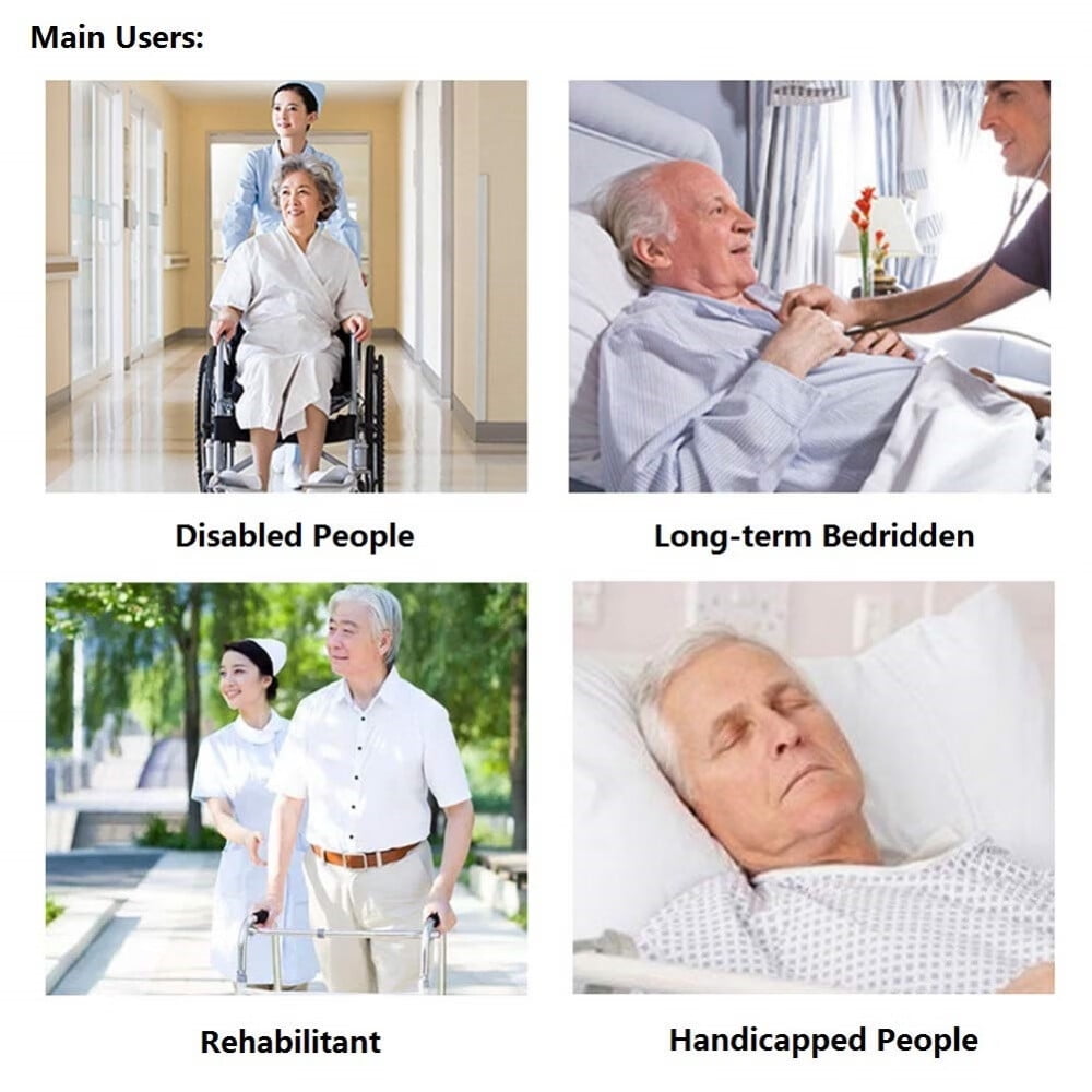 31.5 Inch Padded Bed Transfer Nursing Sling for Patient,Elderly Safety Lifting Aids Home Bed Assist Handle Back Lift Mobility Belt for Patient Care