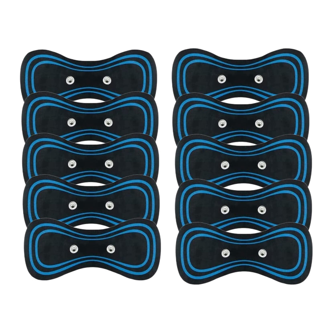 10Pcs Portable Cervical Massage Pad,Whole Body Massager Pad,Neck Massager Pad,Back Massager Pad
