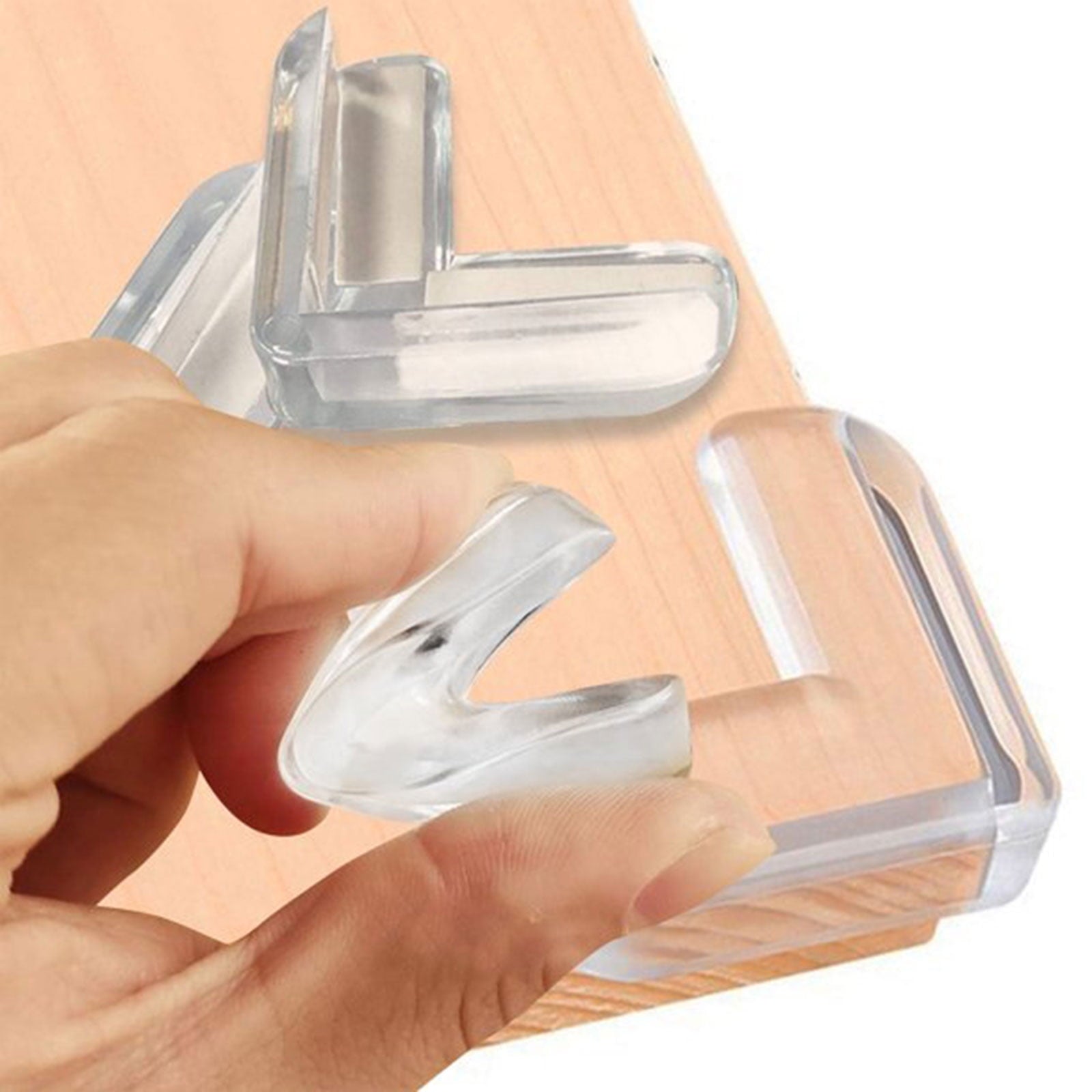 GYDEK Babyproofing Silicone Bumper Guards (9.8ft Edges + 12 Corners) Clear Padded Kids Soft Furniture Protectors Safe Corner Strong Pre-Taped Adhesive For Edge Protectors
